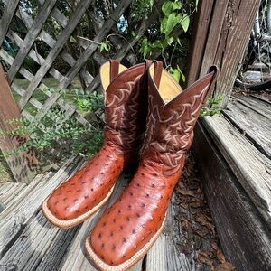 Tony Lama 10EE Ostrich boots $170